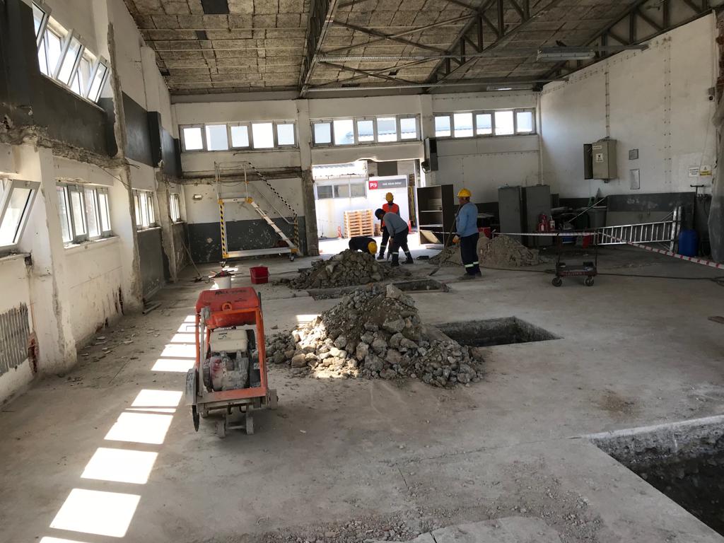 POAŞ DERINCE MINERAL OIL WORKSHOP BUILDING CONSTRUCTION (IZMIT)